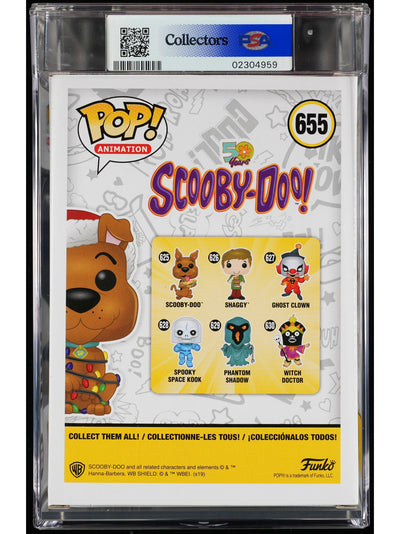 Funko Pop! Scooby-Doo: Scooby-Doo PSA Graded Vinyl Figure #655 Cert #02304959