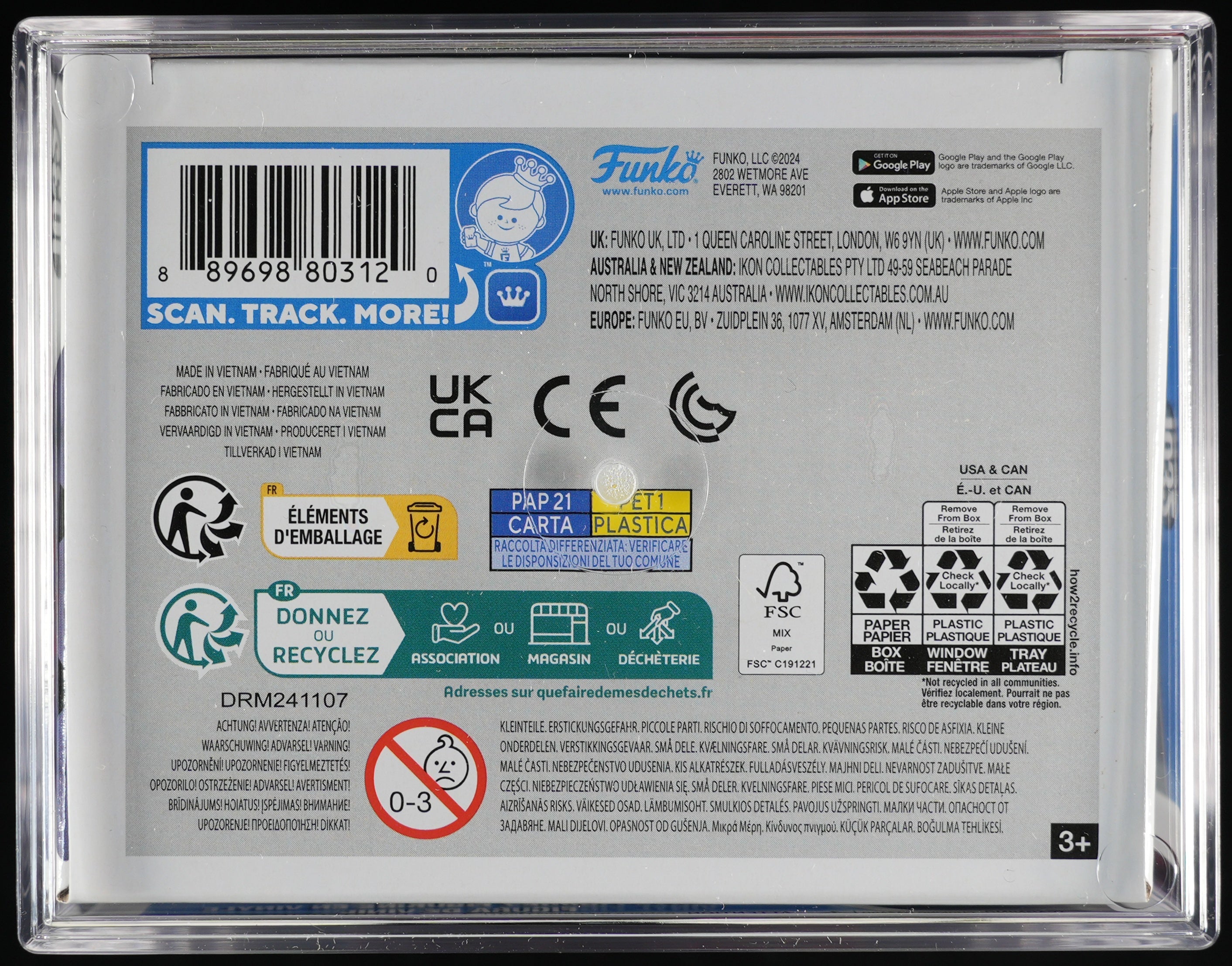 Funko Pop! PSA Graded Pokemon: Zorua PSA Graded 10 GEM MINT Vinyl Figure #1032