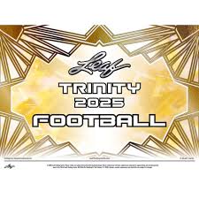Leaf: 2025 Trinity Football Hobby Box (6 Cards)