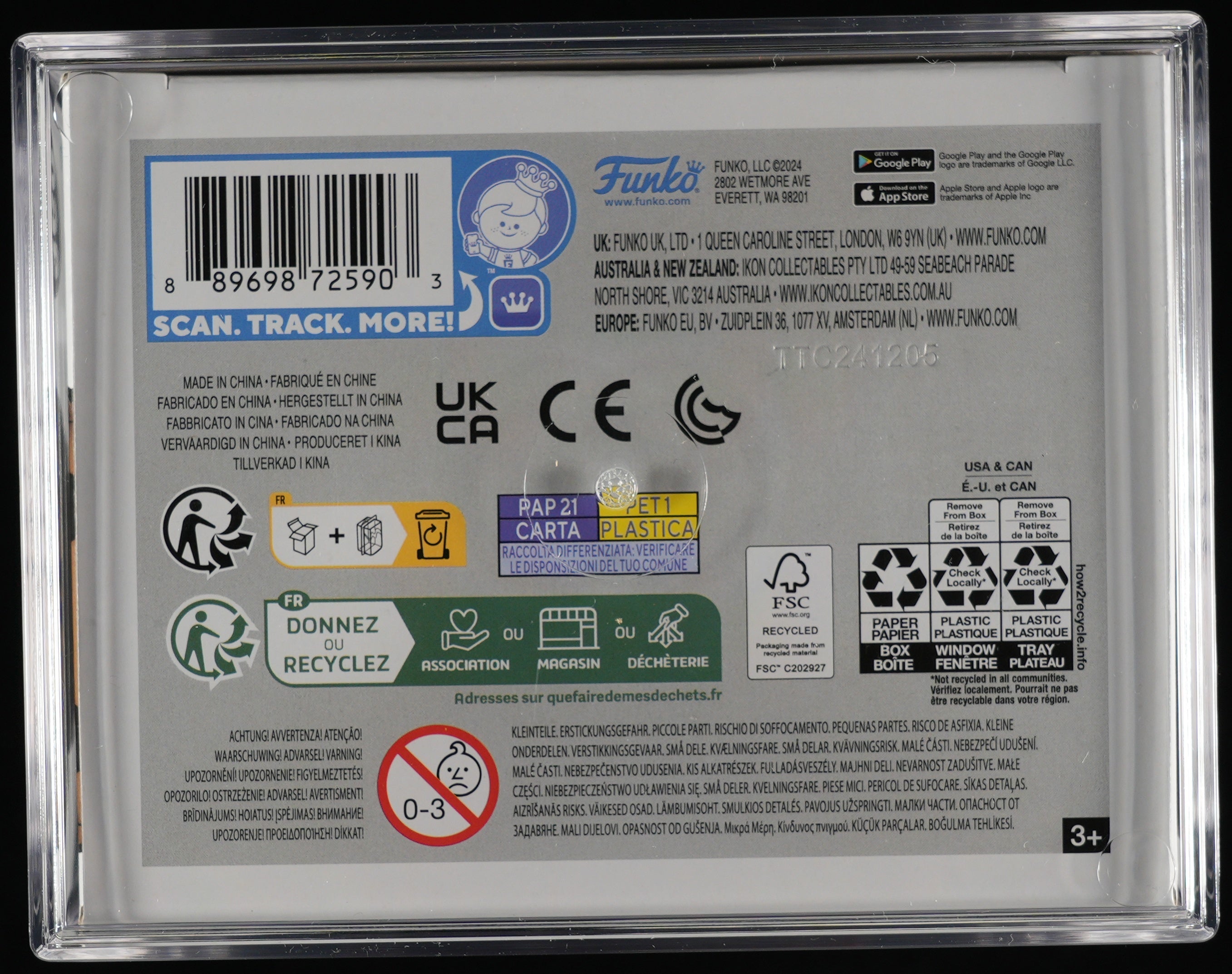 Funko Pop! PSA Graded Michael Jackson: Michael Jackson PSA Graded 10 GEM MINT Vinyl Figure #360 Cert #02108138