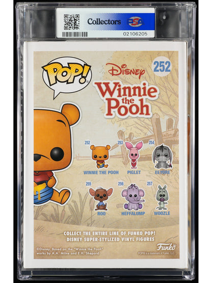 Funko Pop! Disney: Winnie the Pooh PSA Graded Vinyl Figure #252 Cert #02106205