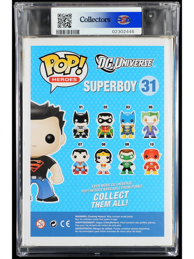 Funko Pop! DC Universe: Superboy PSA Graded Vinyl Figure #31