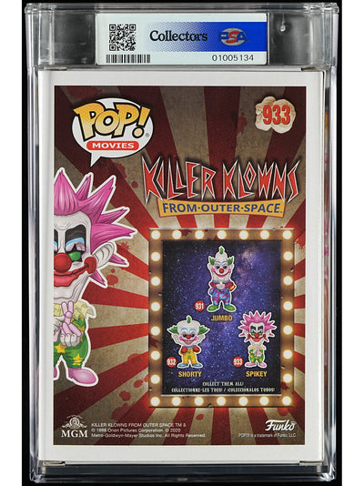 Funko Pop! Killer Klowns From Outer Space: Spikey PSA Graded Vinyl Figure #933 Cert #01005134