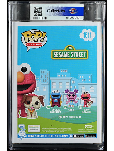 Funko Pop! Sesame Street: Elmo & Tango PSA Graded Vinyl Figure #1611 Cert #01003348