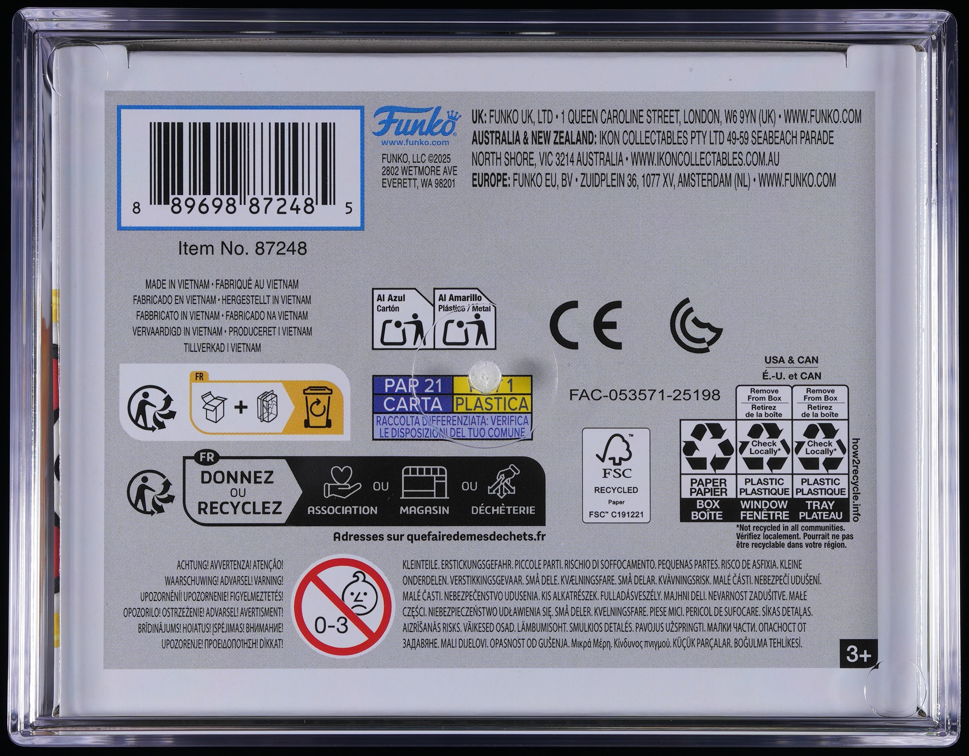 Funko Pop! PSA Graded Marvel Strange Tales: Ghost Rider (GITD Special Edition) PSA Graded 10 GEM MINT Vinyl Figure #1559 Cert #01010017