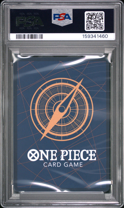One Piece Op14 Eb04 The Azure Sea's Seven 013 Monkey D. Luffy PSA 10 GEM MINT Cert #159341460