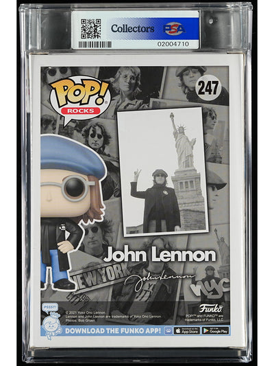 Funko Pop! John Lennon: John Lennon PSA Graded Vinyl Figure #247 Cert #02004710