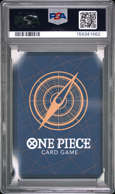 One Piece Op14 Eb04 The Azure Sea's Seven 025 Nefeltari Vivi PSA 10 GEM MINT Cert #159341462