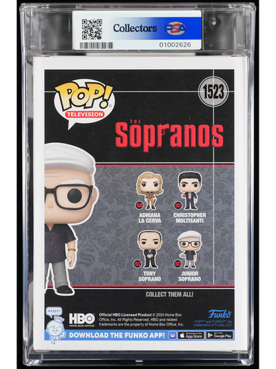 Funko Pop! The Sopranos: Junior Soprano PSA Graded Vinyl Figure #1523 Cert #01002626
