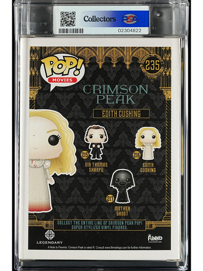 Funko Pop! Crimson Peak: Edith Cushing PSA Graded Vinyl Figure #235 Cert #02304822