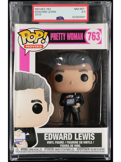 Funko Pop! Pretty Woman: Edward Lewis PSA Graded Vinyl Figure #763 Cert #02303997