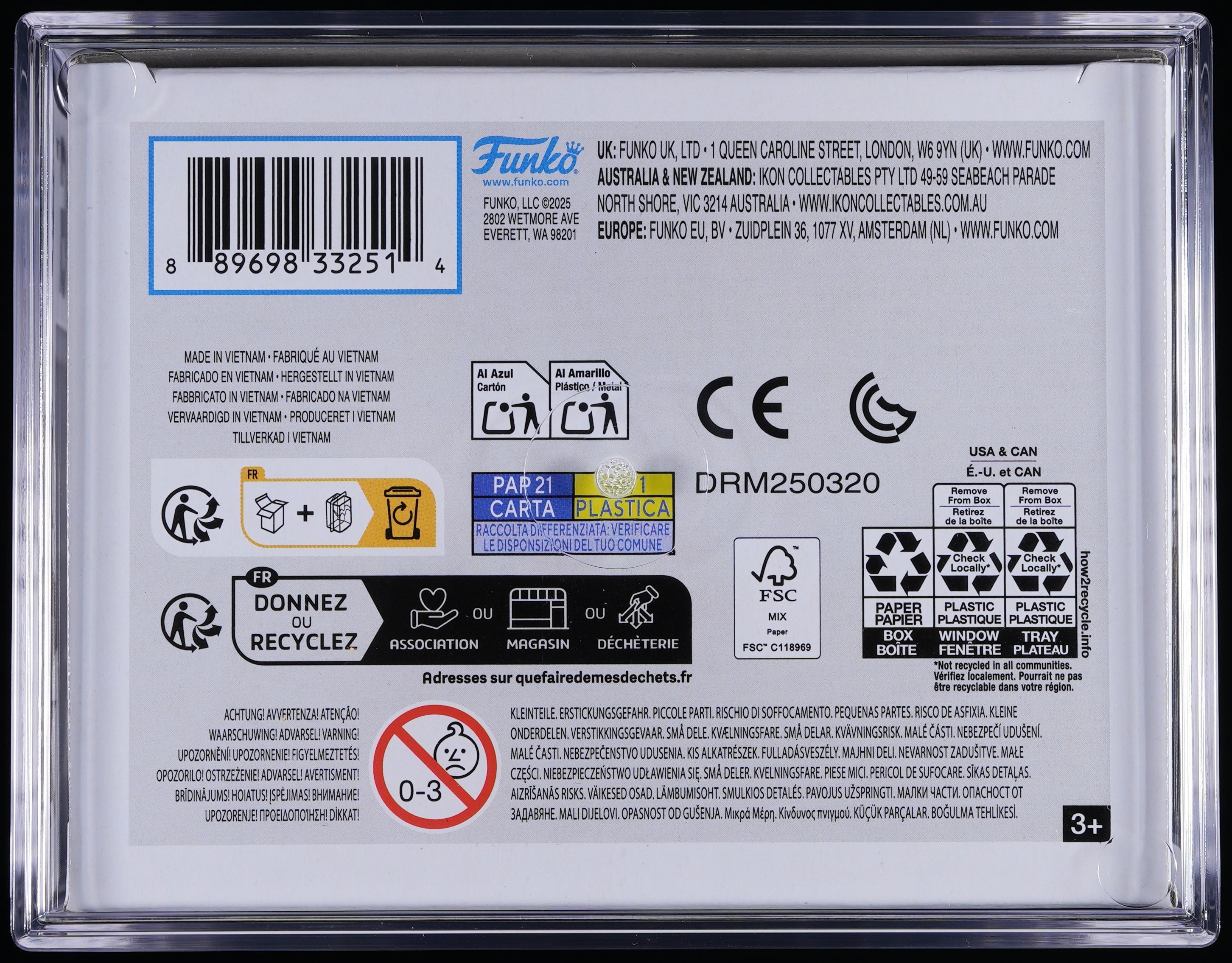 Funko Pop! PSA Graded The Lord of the Rings: Witch King PSA Graded 10 GEM MINT Vinyl Figure #632 Cert #02208288