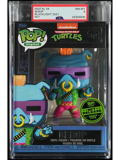 Funko Pop! Teenage Mutant Ninja Turtles: Bebop PSA Graded Vinyl Figure #04 Cert #02304830