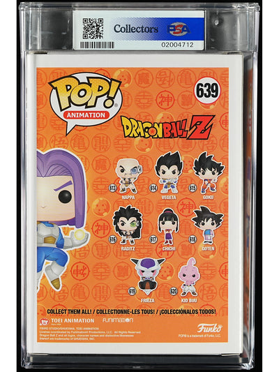 Funko Pop! Dragon Ball Z: Future Trunks PSA Graded Vinyl Figure #639 Cert #02004712