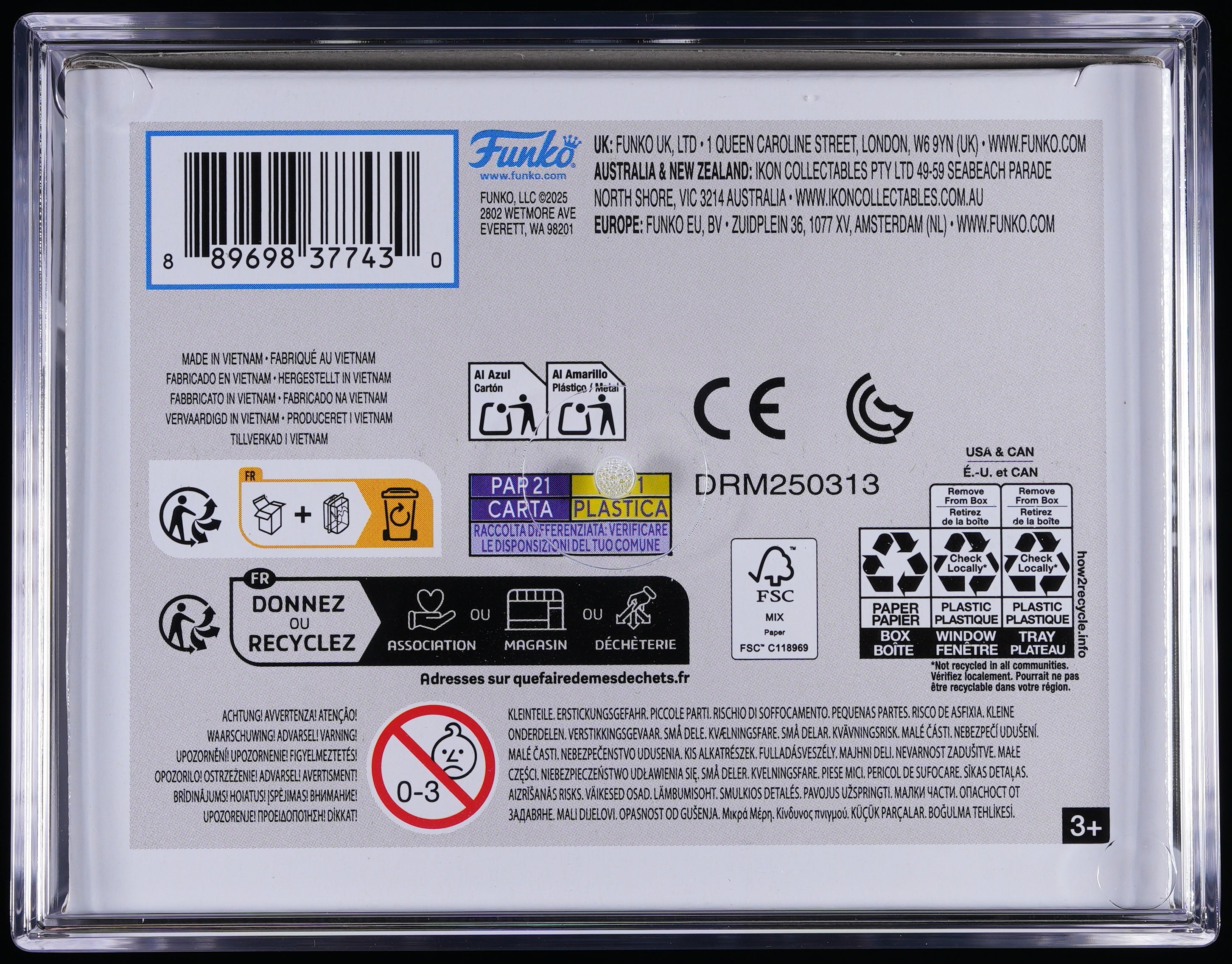 Funko Pop! PSA Graded Alien: Xenomorph PSA Graded 10 GEM MINT Vinyl Figure #731 Cert #02208295