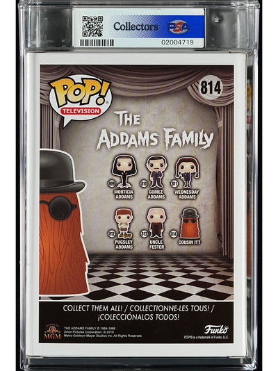 Funko Pop! The Addams Family: Cousin Itt PSA Graded Vinyl Figure #814 Cert #02004719