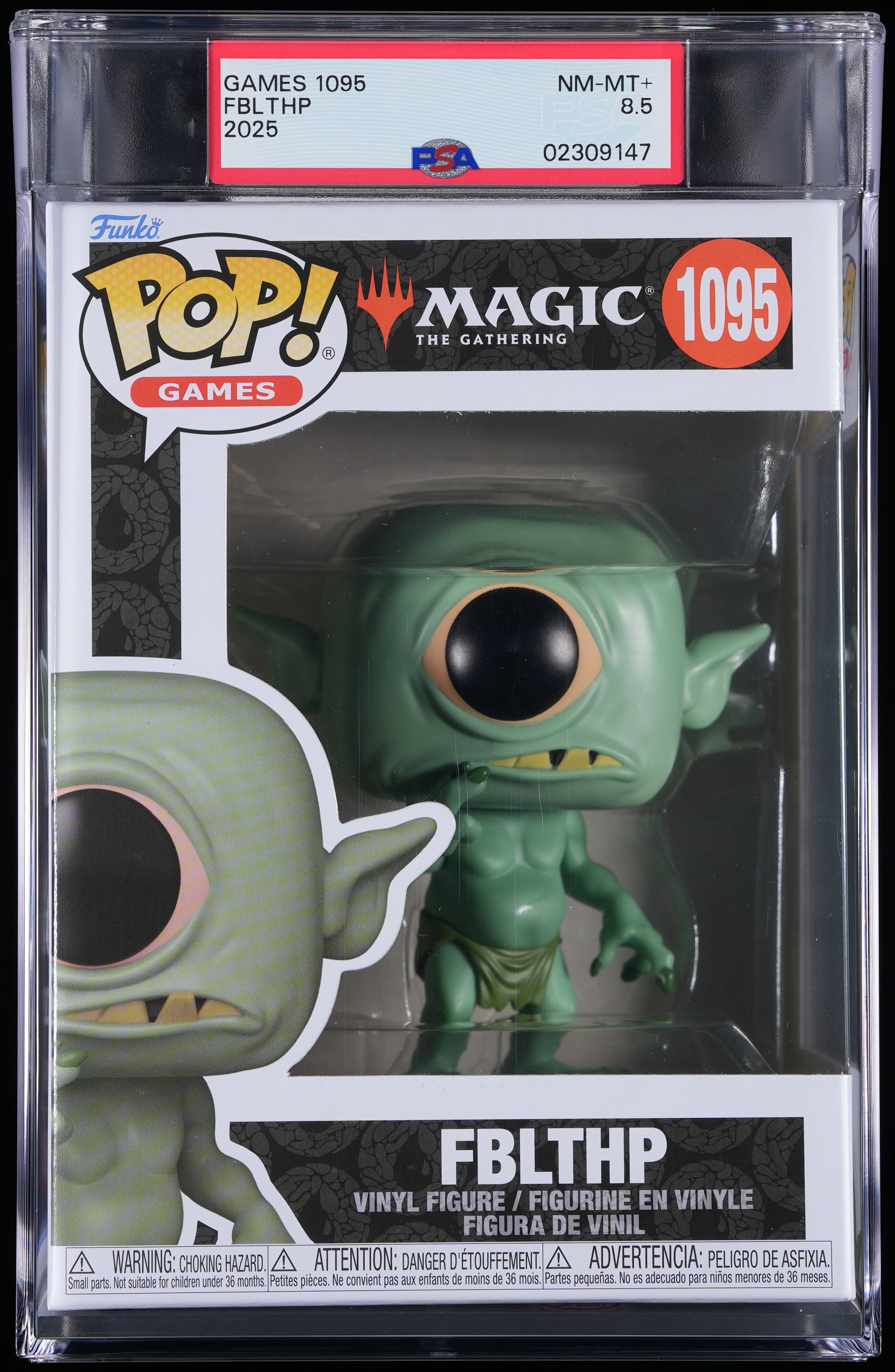 Funko Pop! PSA Graded Magic The Gathering: Fblthp PSA Graded 8.5 NM-MT+ Vinyl Figure #1095 Cert #02309147