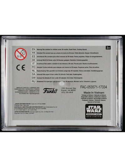 Funko Pop! Star Wars: Count Dooku PSA Graded Vinyl Figure #233 Cert #02106210