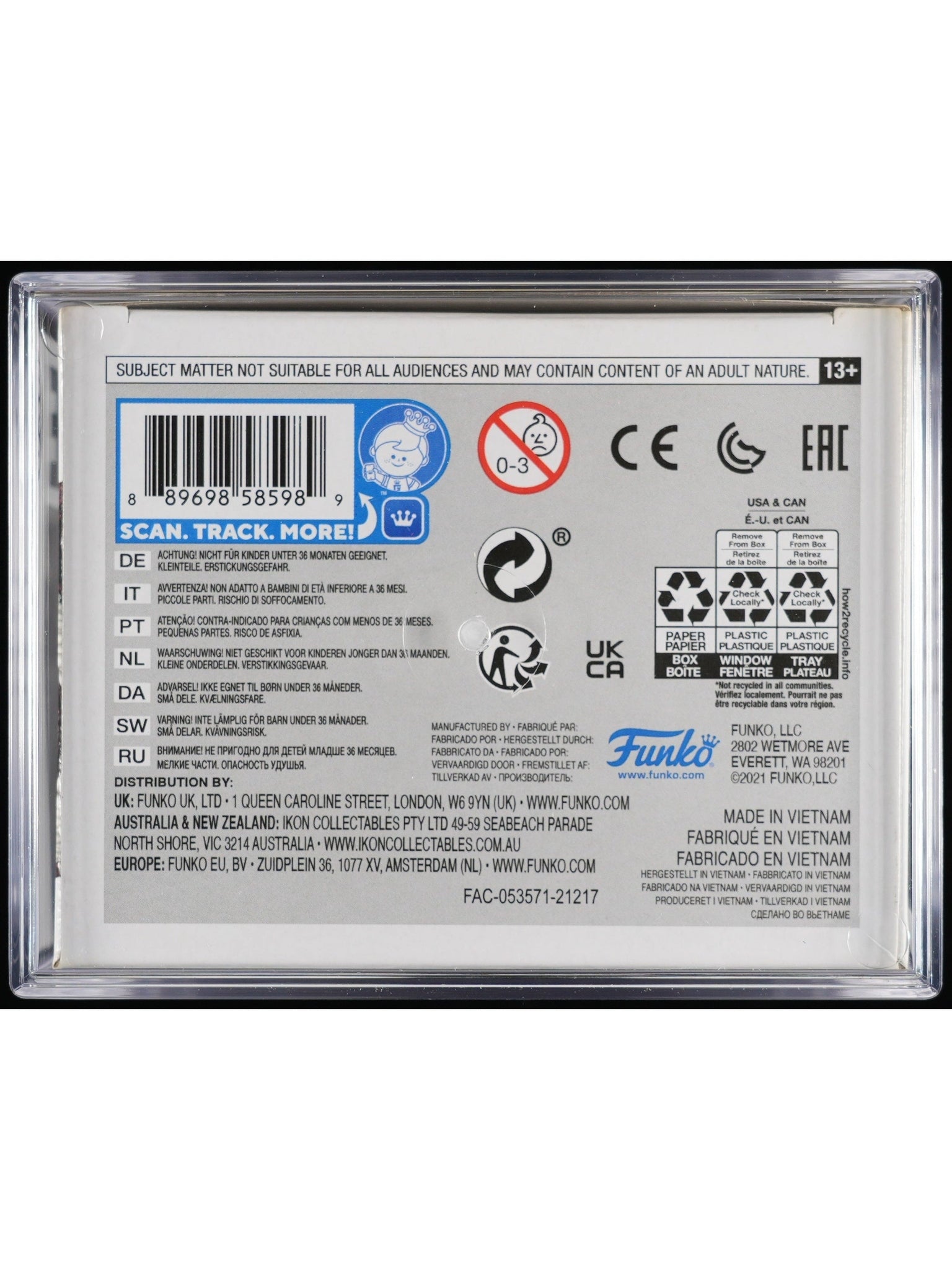 Funko Pop! Venom: Carnage PSA Graded Vinyl Figure #926