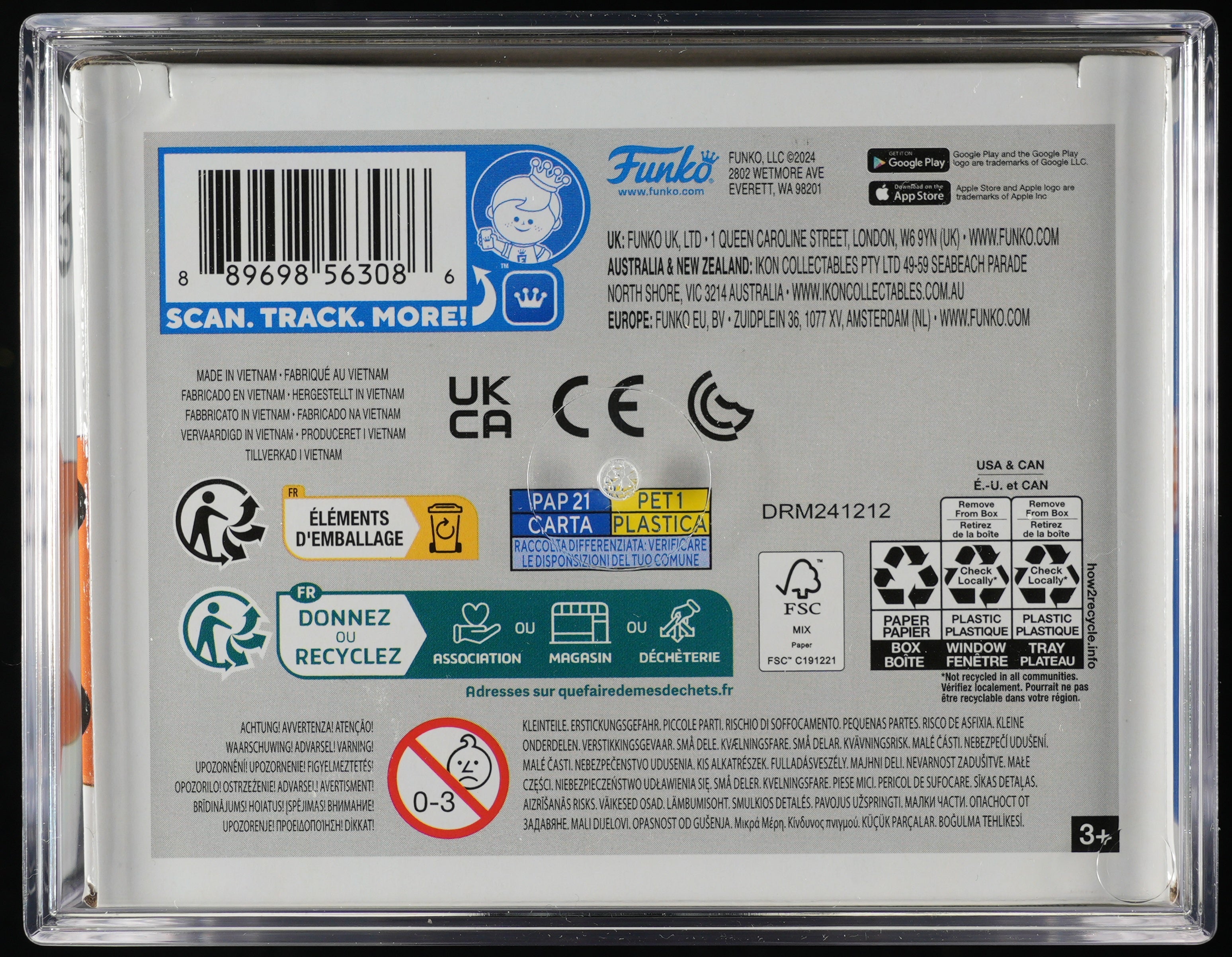 Funko Pop! PSA Graded Pokemon: Charizard PSA Graded 8.5 NM-MT+ Vinyl Figure #843 Cert #01007182