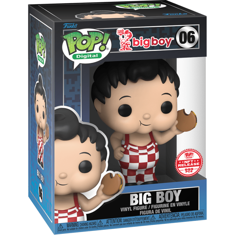 Funko Pop! Digital Big Boy: Baby Big Boy #06 Physical Redemption Vinyl Figure