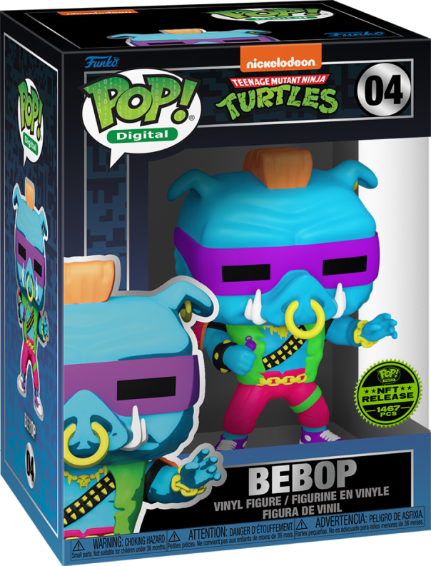 Funko Pop! Digital Teenage Mutant Ninja Turtles: Bebop