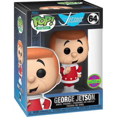 Funko Pop! Digital The Jetsons: George Jetson #64 Physical Redemption Vinyl Figure