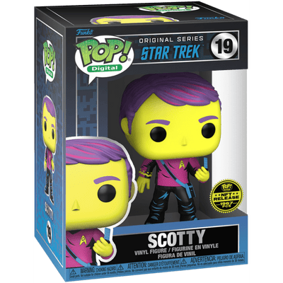 Funko Pop! Digital Star Trek: Scotty #19 Physical Redemption Vinyl Figure