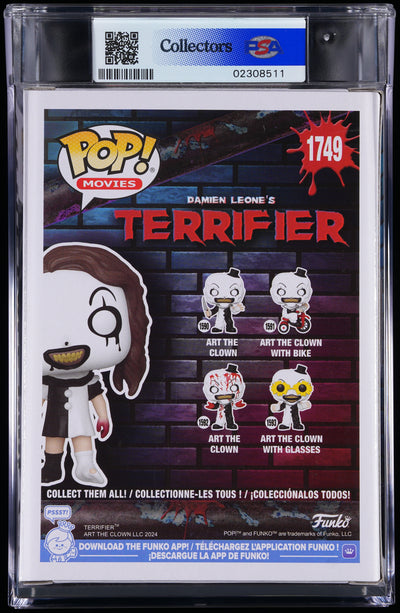 Funko Pop! PSA Graded Terrifier: Little Pale Girl (GITD Specialty Series)) PSA Graded 9 MINT Vinyl Figure #1749 Cert #02308511