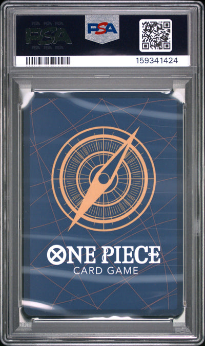 One Piece Op10 Royal Blood 119 Trafalgar Law Alternate Art PSA 9 MINT Cert #159341424
