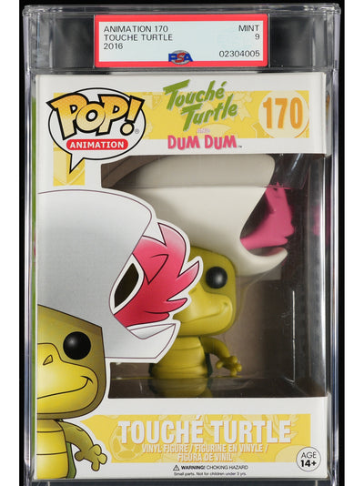 Funko Pop! Touche Turtle & Dum Dum: Touche Turtle PSA Graded Vinyl Figure #170 Cert #02304005