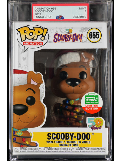 Funko Pop! Scooby-Doo: Scooby-Doo PSA Graded Vinyl Figure #655 Cert #02304959