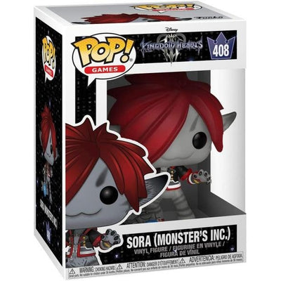 Funko Pop! Disney Kingdom Hearts: Sora (Monster's Inc) Vinyl Figure #408