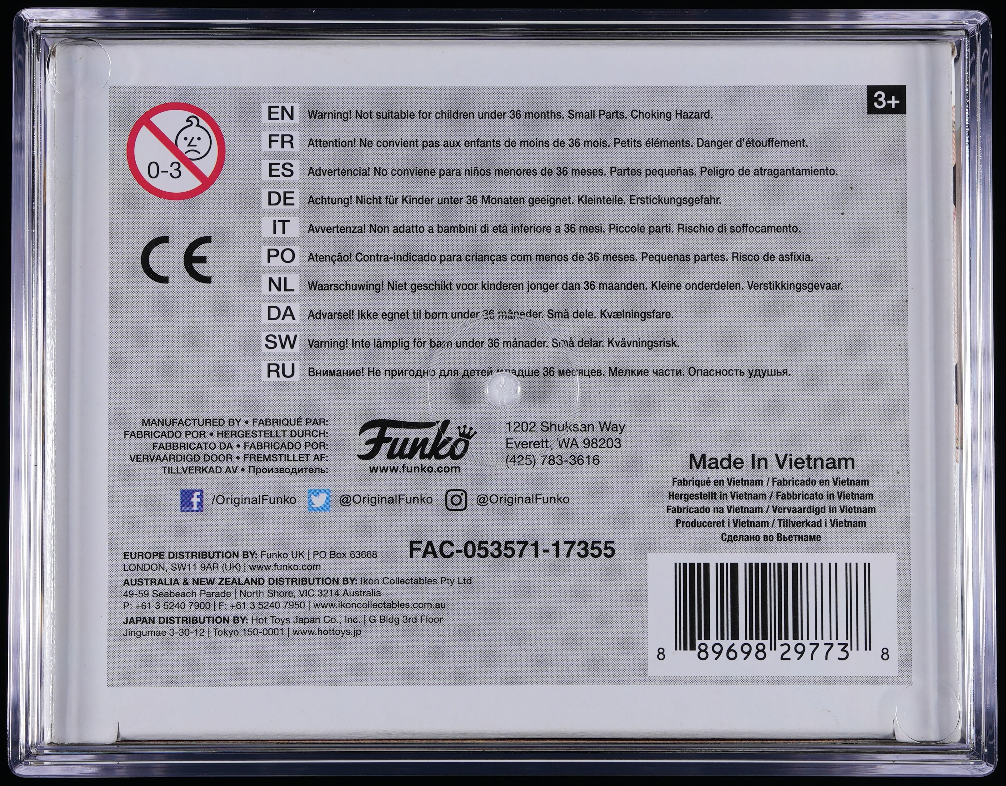 Funko Pop! PSA Graded Marvel: Thor GITD (SF Limited Edition) PSA Graded 8.5 NM-MT+ Vinyl Figure #286 Cert #02308503