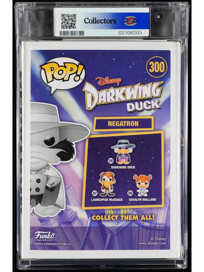 Funko Pop! Disney: Negatron PSA Graded Vinyl Figure #300 Cert #02106203