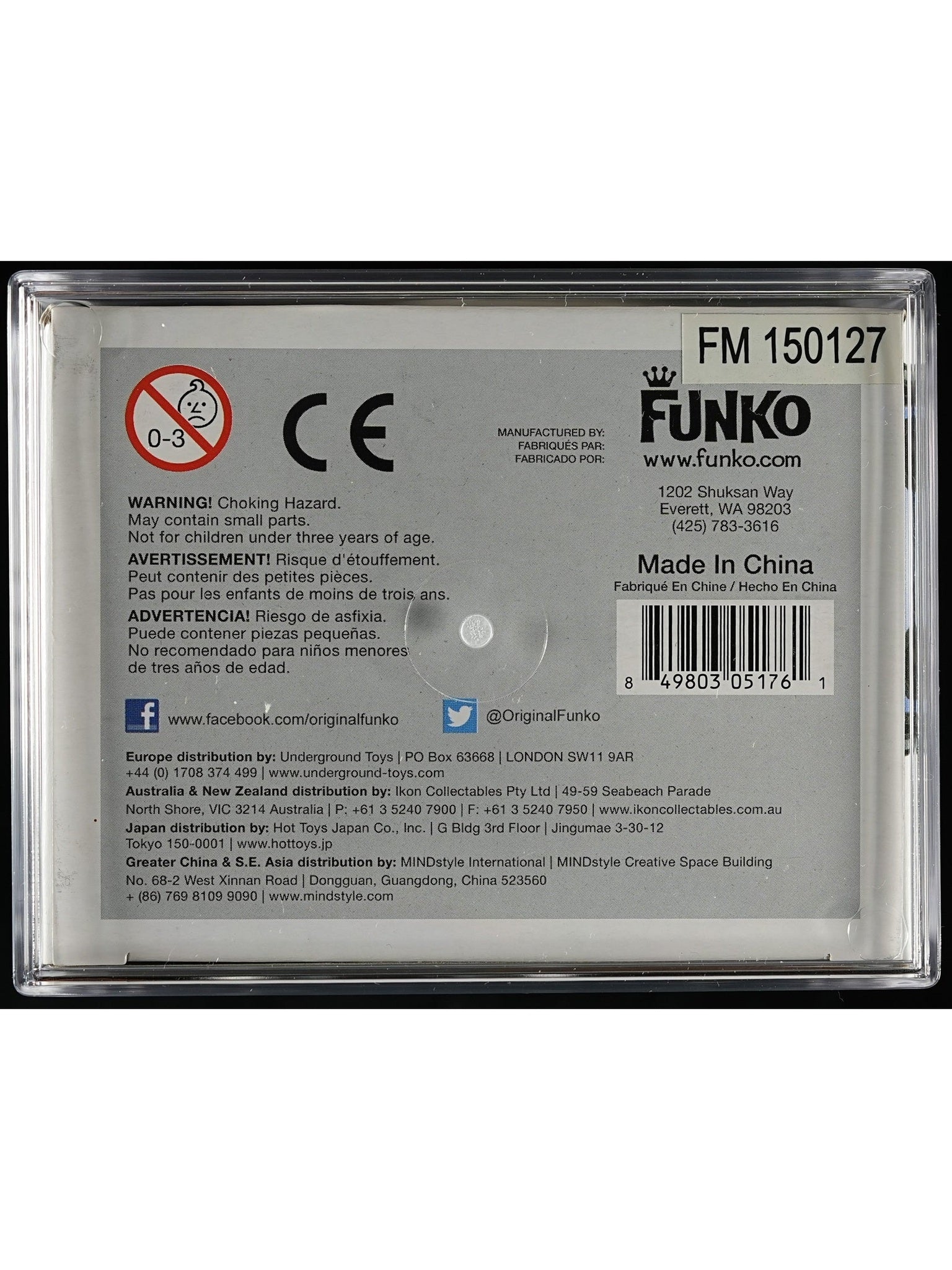 Funko Pop! Marvel: Ronan PSA Graded Vinyl Figure #75 Cert #02004729