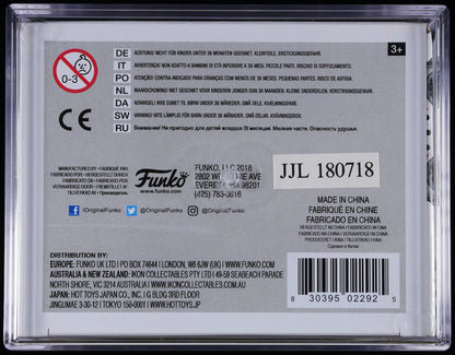 Funko Pop! PSA Graded Friday the 13th: Jason Voorhees (Teal GITD Chase) PSA Graded 9 MINT Vinyl Figure #01 Cert #02210556