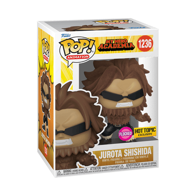 Funko Pop! My Hero Academia: Jurota Shishida (Flocked) #1236 Hot Topic Exclusive Vinyl Figure