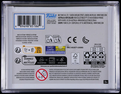 Funko Pop! PSA Graded Marvel Spider-Man: Spider-Man (Symbiote Suit) PSA Graded 8.5 NM-MT+ Vinyl Figure #1501 Cert #02211347