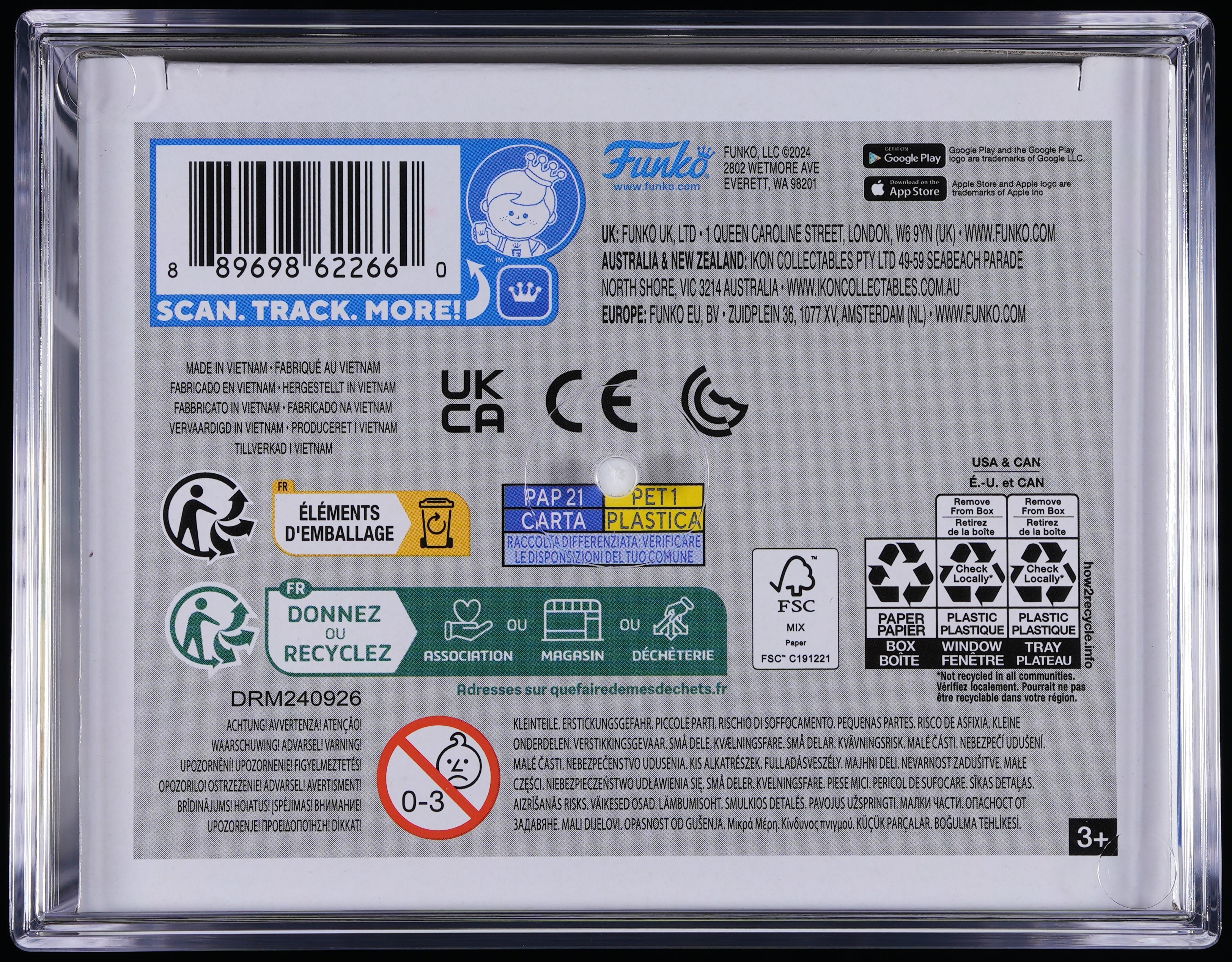 Funko Pop! PSA Graded Pokemon: Leafeon PSA Graded 10 GEM MINT Vinyl Figure #866 Cert #02009542