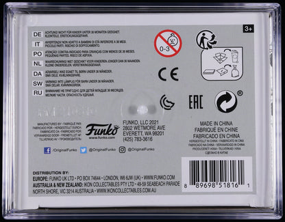 Funko Pop! PSA Graded Freddy Funko: Freddy Funko Art Series White/Brown (2021 Fundays) PSA Graded 8.5 NM-MT+ Vinyl Figure #SE Cert #02308505