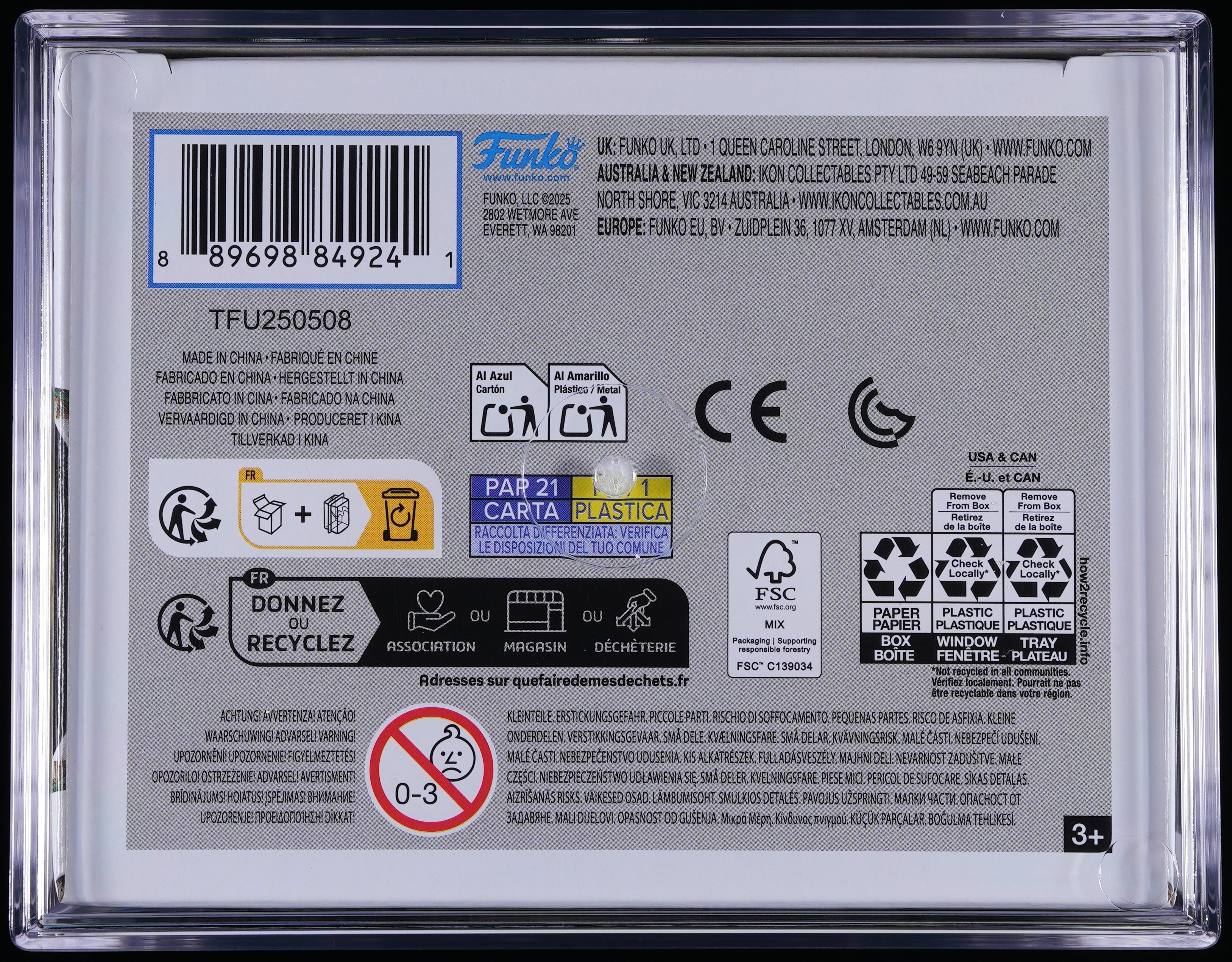 Funko Pop! PSA Graded Mighty Morphin Power Rangers: Green Ranger (EE) PSA Graded 10 GEM MINT Vinyl Figure #49 Cert #02308507