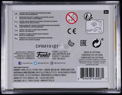 Funko Pop! PSA Graded Dragon Ball Z: Super Saiyan 2 Vegeta (GITD PX Chase) PSA Graded 8.5 NM-MT+ Vinyl Figure #709 Cert #02308658