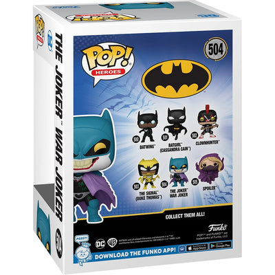 Funko Pop! DC Batman War Zone: War Joker #504