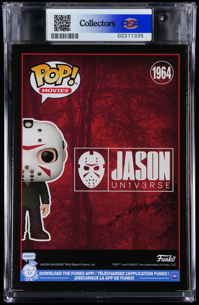 Funko Pop! PSA Graded Friday the 13th: Jason PSA Graded 8.5 NM-MT+ Vinyl Figure #1964 Cert #02211335