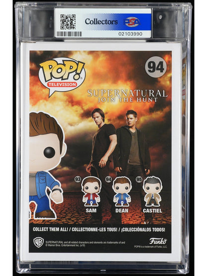 Funko Pop! Supernatural: Dean PSA Graded Vinyl Figure #94 Cert #02103990