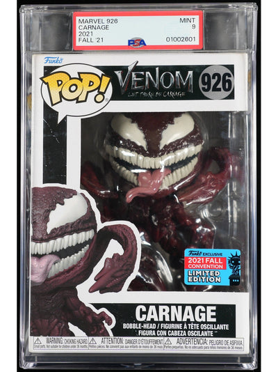 Funko Pop! Venom: Carnage PSA Graded Vinyl Figure #926