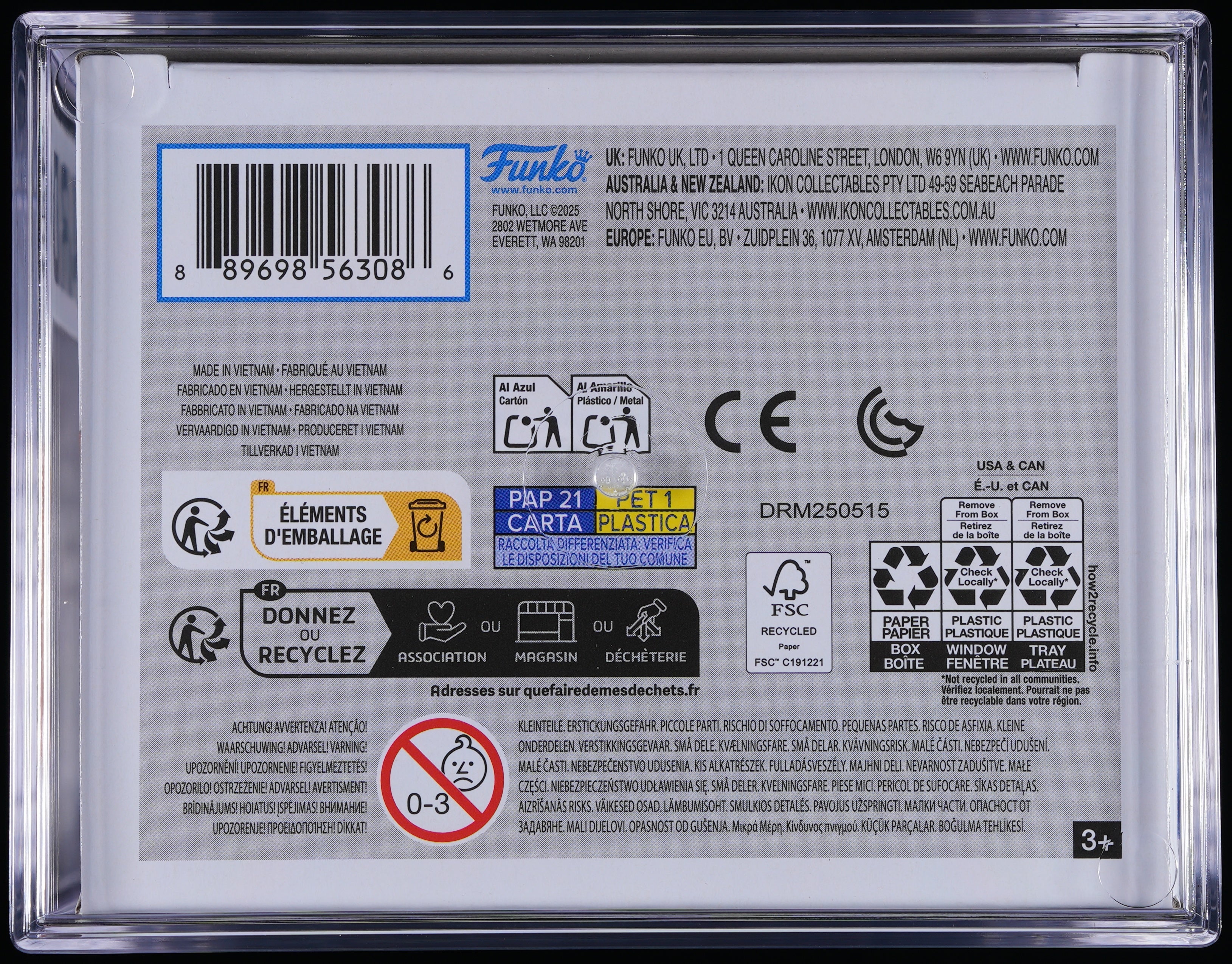 Funko Pop! PSA Graded Pokemon: Charizard PSA Graded 9 MINT Vinyl Figure #843 Cert #02009561