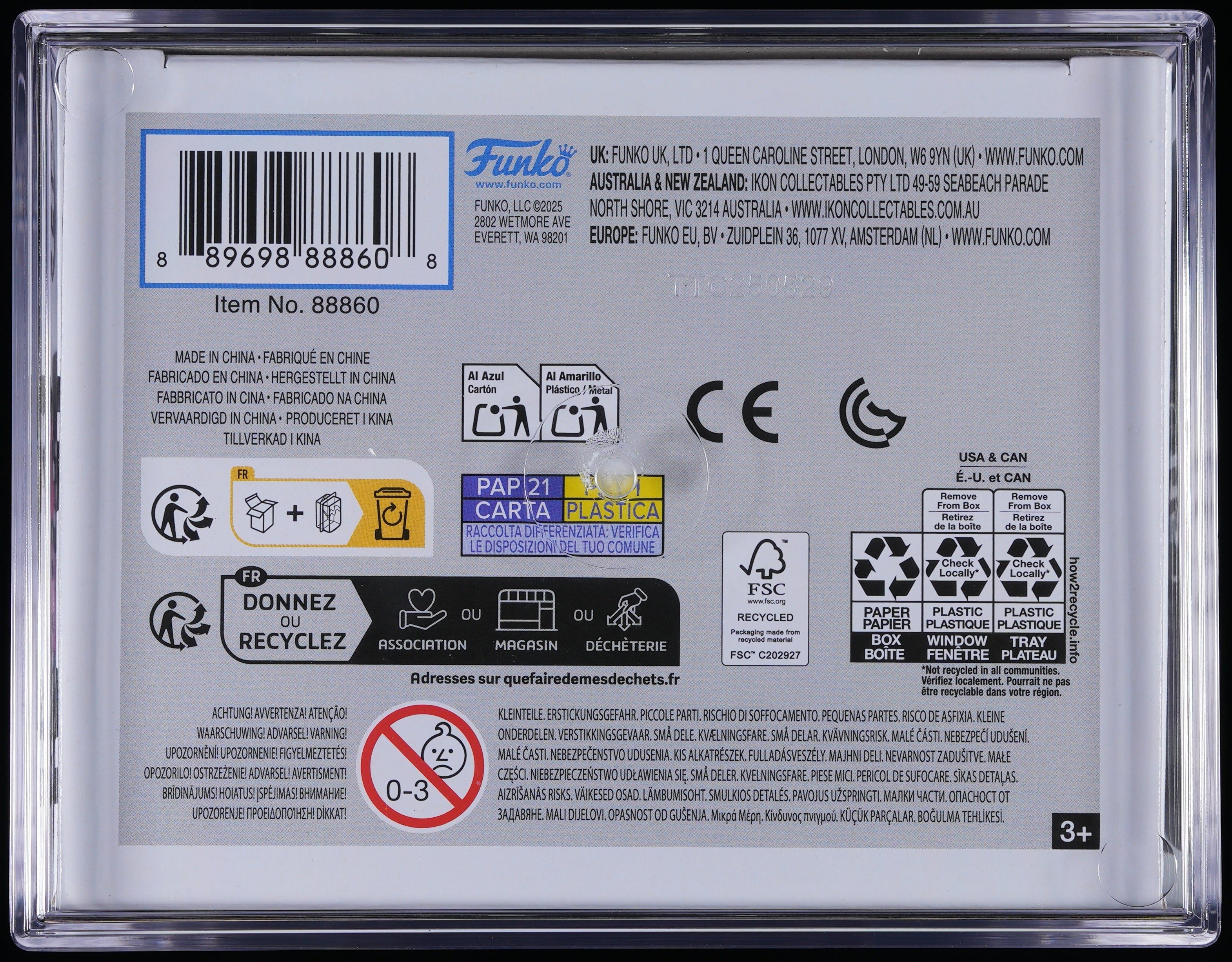 Funko Pop! PSA Graded Sanrio: Kuromi (Special Edition) PSA Graded 8.5 NM-MT+ Vinyl Figure #115 Cert #02210544