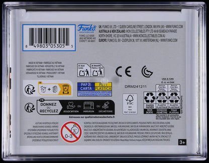 Funko Pop! PSA Graded One Piece: Monkey D. Luffy PSA Graded 9 MINT Vinyl Figure #98 Cert #02111750